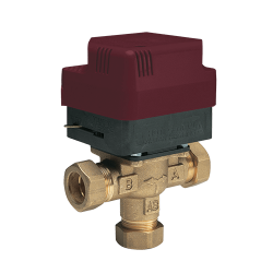 Secure ZonePlus Z Series Z222 22mm 2 Port Motorised Zone Valve inc Aux Switch