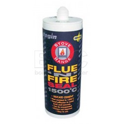 Flue'n'Fire Seal 1500° C Silicate Cement - Black Flue'n'Fire Seal 1500° C Silicate Cement - Black
