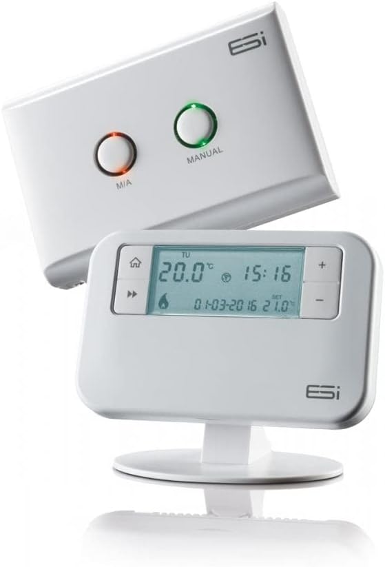 ESI Wireless Programmable Room Thermostat ESRTP4RF+ Auto,