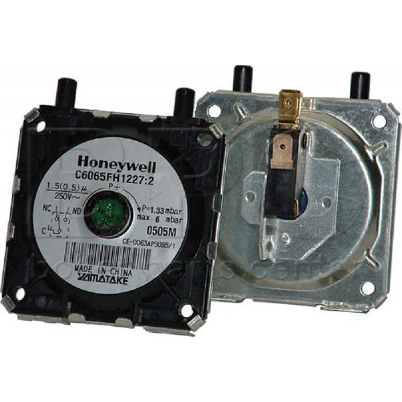 BI1036102 Air Pressure Switch 1.33 Mbar Honeywell C6065F