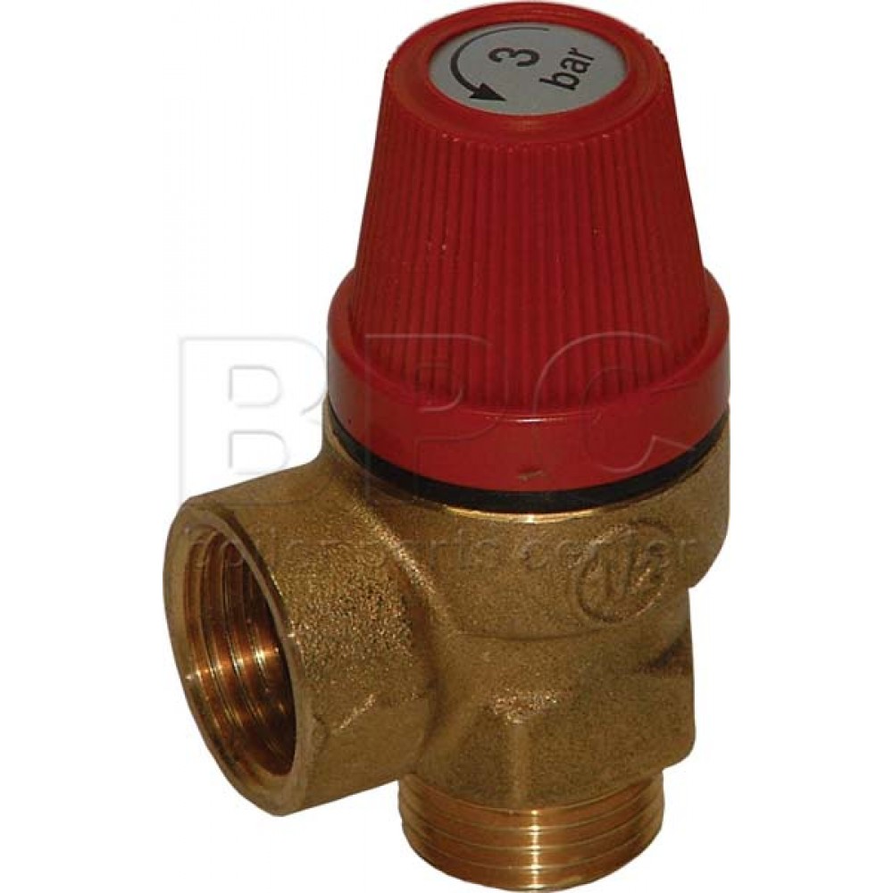 Safety Valve 1/2In 3Bar 39800130 Ferroli 100Ff