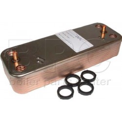 Glowworm 0020061615 Plate Heat Exchanger For Betacom 30C Glowworm 0020061615 Plate Heat Exchanger For Betacom 30C