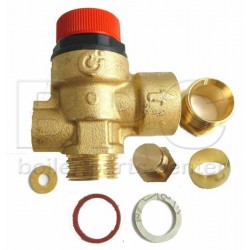 Worcester 87161424160 PRV Safety Valve 1/2 X15MMX1/8 Worcester 87161424160 PRV Safety Valve 1/2 X15MMX1/8