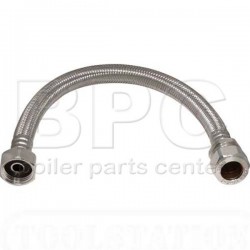 Flexible Tap Connector 15mm Compression - 3/4 Inch 500mm Flexible Tap Connector 15mm Compression - 3/4 Inch 500mm
