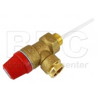 Safety Valve Temperature  Pressure Release Valve   7Bar / 90C 1/2"