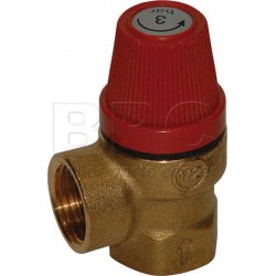 Safety Valve 1/2 F X F  3 Bar   Altecnic  Mts Safety Valve 1/2 F X F  3 Bar   Altecnic  Mts