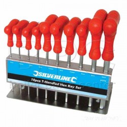 Hex Key T-Handle Set 10pce Hex Key T-Handle Set 10pce